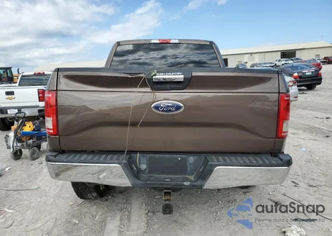 2015 Ford F150 Supercrew из США, поврежденный, VIN 1FTEW1CF2FKD15793